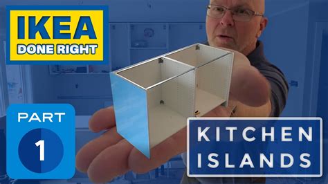 10 Easy Steps To Installing A Single Row Ikea Kitchen Island - YouTube