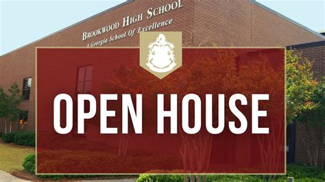 2022 OPEN HOUSE - Brookwood High School - YouTube