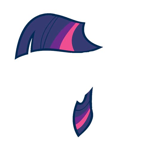 Twilight Sparkle Hair Vector by TheGirlNamedSig on DeviantArt