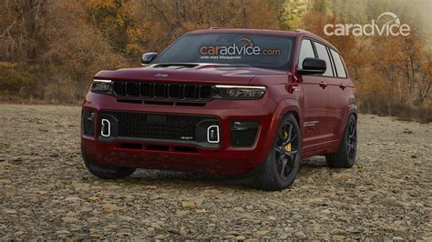 2021 Jeep Grand Cherokee L Gets Quick Trackhawk Ultra-SUV Mutation - autoevolution