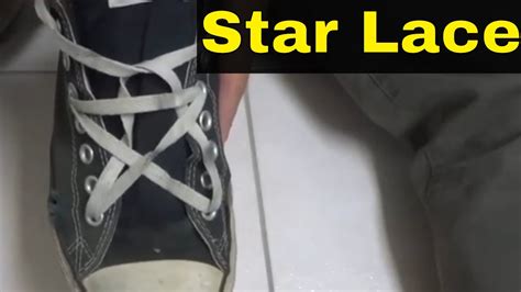 Shoelaces Styles Star