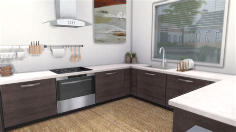 ELEGANT & MODERN KITCHEN + DOWNLOAD + TOUR + CC CREATORS | The Sims 4 | - Dinha