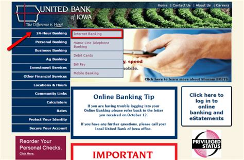 United Bank of Iowa Online Banking Login - CC Bank