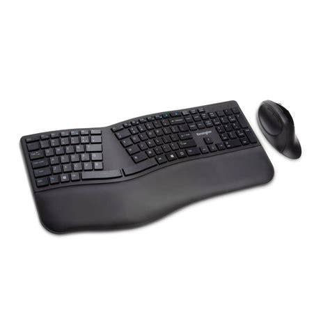 Kensington Pro Fit Ergo Wireless Keyboard and Mouseâ€”Black - Walmart ...