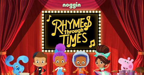 NickALive!: Noggin Debuts New Animated Musical Series 'Rhymes Through Times'