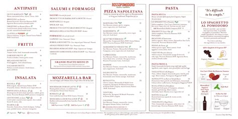 Eataly Toronto - La Pizza & La Pasta menu in Toronto, Ontario, Canada