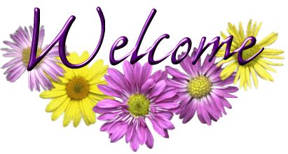 Welcome Images With Flowers