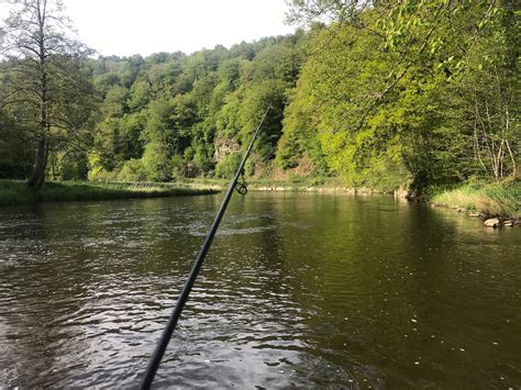 Fishing Semois river Chiny Belgium