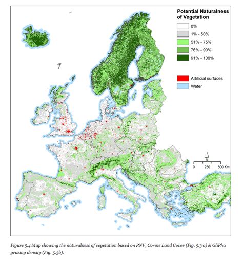 "Potential Natural Vegetation" map of Europe [932 x 995] : MapPorn