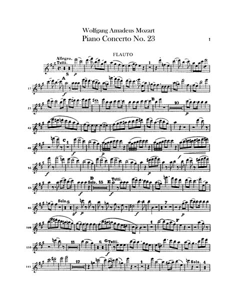 Piano Concerto No.23 in A major, K.488 (Mozart, Wolfgang Amadeus) - IMSLP: Free Sheet Music PDF ...