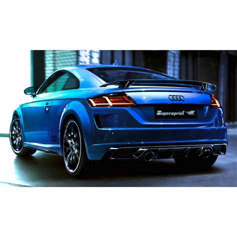 Performance sport exhaust for AUDI TT Mk3 Facelift 40 TFSI, AUDI TT Mk3 ...