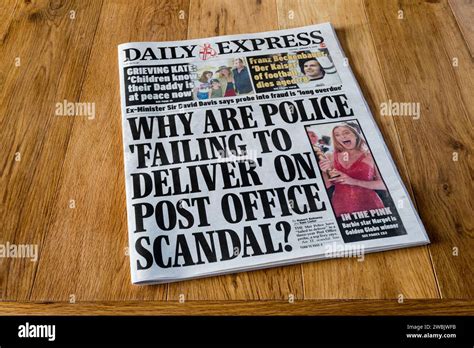 Why are police failing to deliver on post office scandal hi-res stock ...