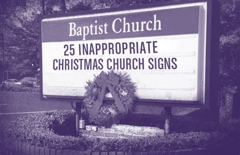 25 Inappropriate Christmas Church Signs | Complex