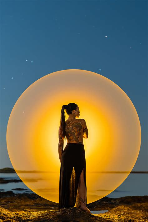 Light Painting Portraits on Behance