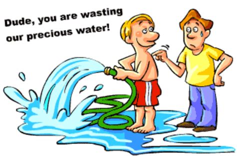 car washing water waste - Clip Art Library