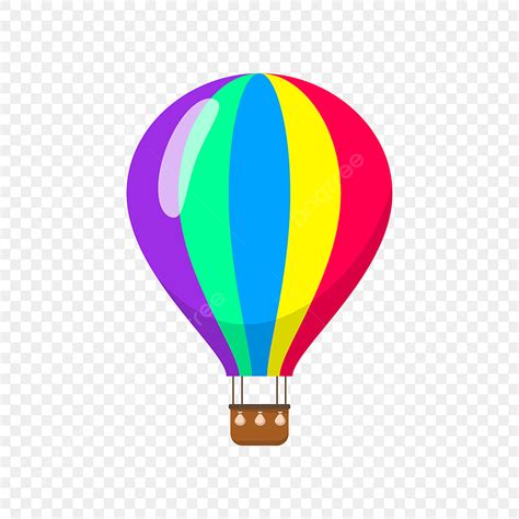 Hot Air Balloons Clipart Vector, Colorful Hot Air Balloon Vector ...