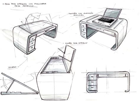 Table Furniture Design Sketches