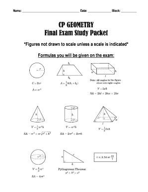 Geometry Final Exam 2020-2024 - Fill and Sign Printable Template Online