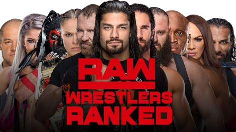 Ranking The ENTIRE WWE RAW Roster From Worst to Best (ALL 59 Wrestlers) - YouTube