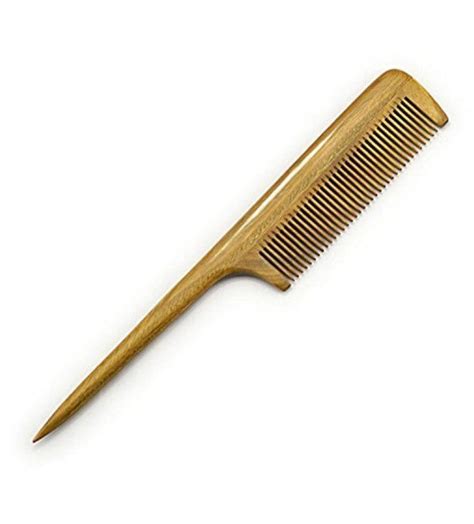 Natural Hair Fine Tooth Wooden Rat Tail Comb– Natural Curls Club