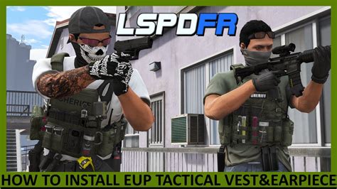 LSPDFR - Tactical Vest&EarPiece How To Install *2021* - YouTube