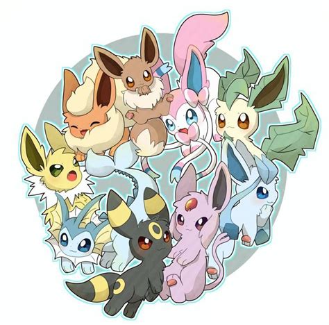 Evoluciones Eevee Evoluciones De Eevee Imagenes De Eevee 2520 | The ...