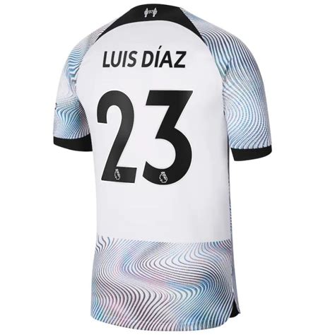 LIVERPOOL AWAY JERSEY 2022 2023 LUIS DIAZ