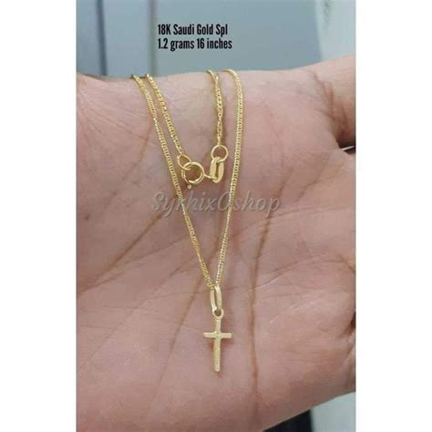 18Karat Saudi Gold Necklace Pawnable | Lazada PH