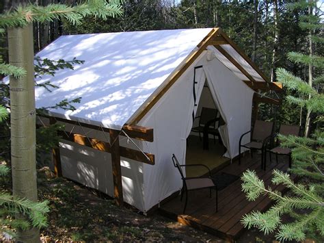 Glamping | Davis Tent | Tent glamping, Tent living, Tent