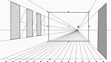 One Point Perspective Drawing Room at PaintingValley.com | Explore ...