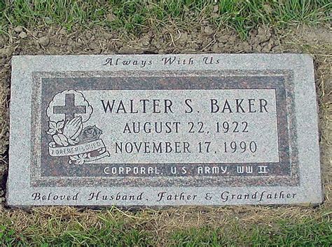 Flat Grave Marker Memorial Designed for Baker Family | Rome Monument | Grave marker, Flat grave ...