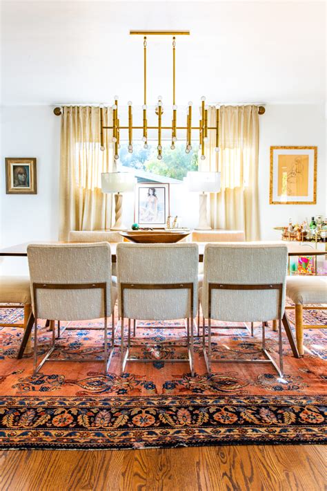 Neutral Mid Century Modern Dining Room - A Vintage Splendor