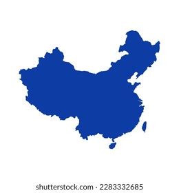 China Map Vector Map China Stock Vector (Royalty Free) 2283332685 | Shutterstock