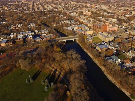 "Aerial Photo of Horner Park" by stanfilluav | Redbubble