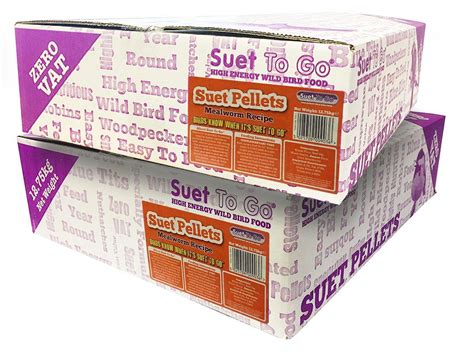 25.1Kg Suet To Go High-Energy Mealworm Suet Pellets – Chubby Mealworms UK