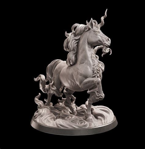 Unicorn STL Large Miniature Mini Dnd Pathfinder TTRPG - Etsy New Zealand