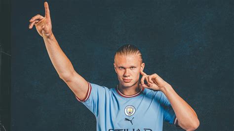 In Pictures: 'Proud' Erling Haaland Officially Joins Manchester City ...