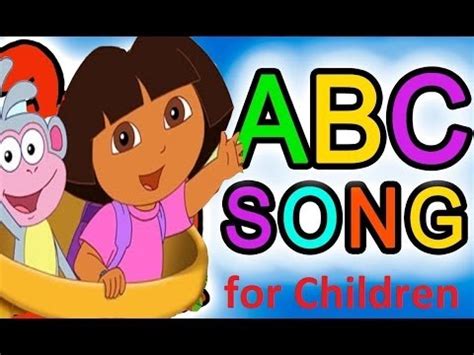 ABC Song for Children - Alphabet Dora The Explorer - YouTube