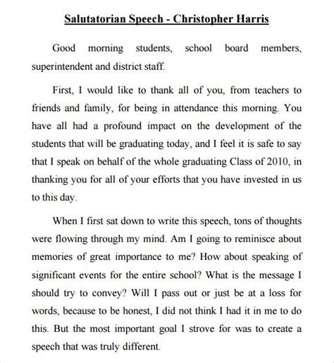 Speech Examples for Students - SantiagoaddRoy