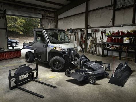 Too Hot To Mow? This Polaris Brutus has Air Conditioning! - TodaysMower.com