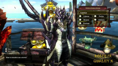 Monster Hunter 3 Ultimate Wii-U Alatreon G Armor Analysis - YouTube