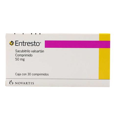 Entresto 50mg Compr con 30 Pzas | Farmacia Soriana