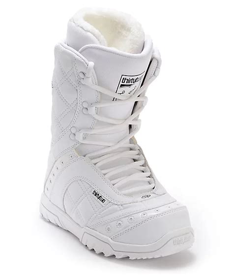 Thirtytwo Exus White Womens Snowboard Boots | Zumiez