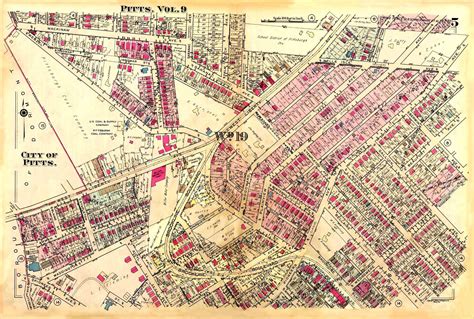 Brookline and Surroundings - Map - 1940