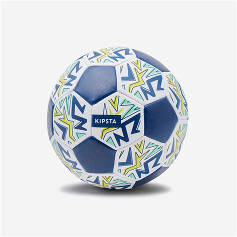 Mini Football Learning Ball Size 1 - White/Blue