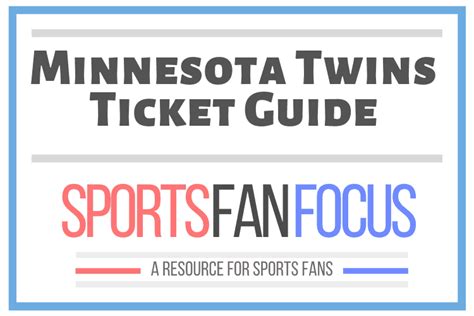 Can You Buy Minnesota Twins Tickets at Target Field? – Sports Fan Focus