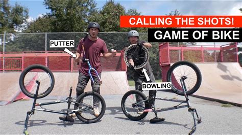 ** CALLING THE SHOTS GAME OF BIKE ** --Tricks Shots! - YouTube