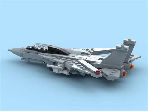 LEGO MOC Top Gun F-14 Tomcat (Mini/Midi scale) Fighter Jet by DoubleBU ...