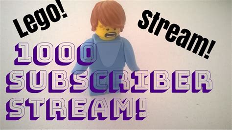 Brick Clicker 1000 Subscriber Livestream - YouTube