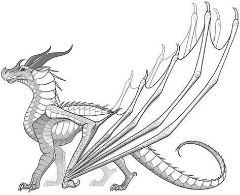 HiveWing SkyWing Hybrid by DrachenHybride on DeviantArt | Wings of fire dragons, Dragon coloring ...